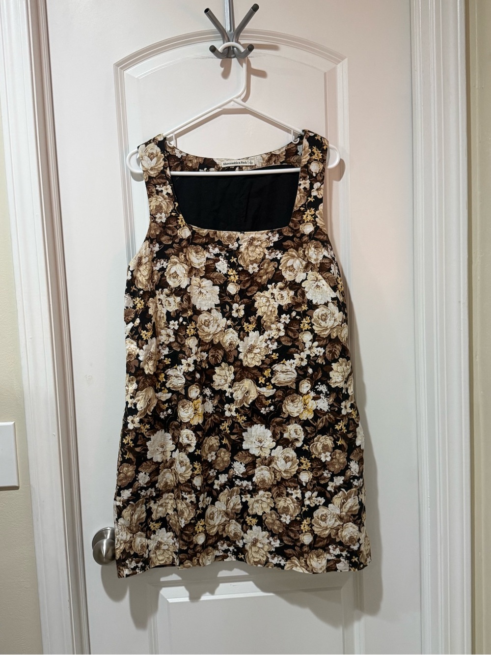 Abercrombie & Fitch Floral Linen Mini Dress